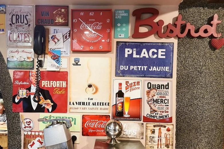 La Vieille Auberge Vars  Bagian luar foto