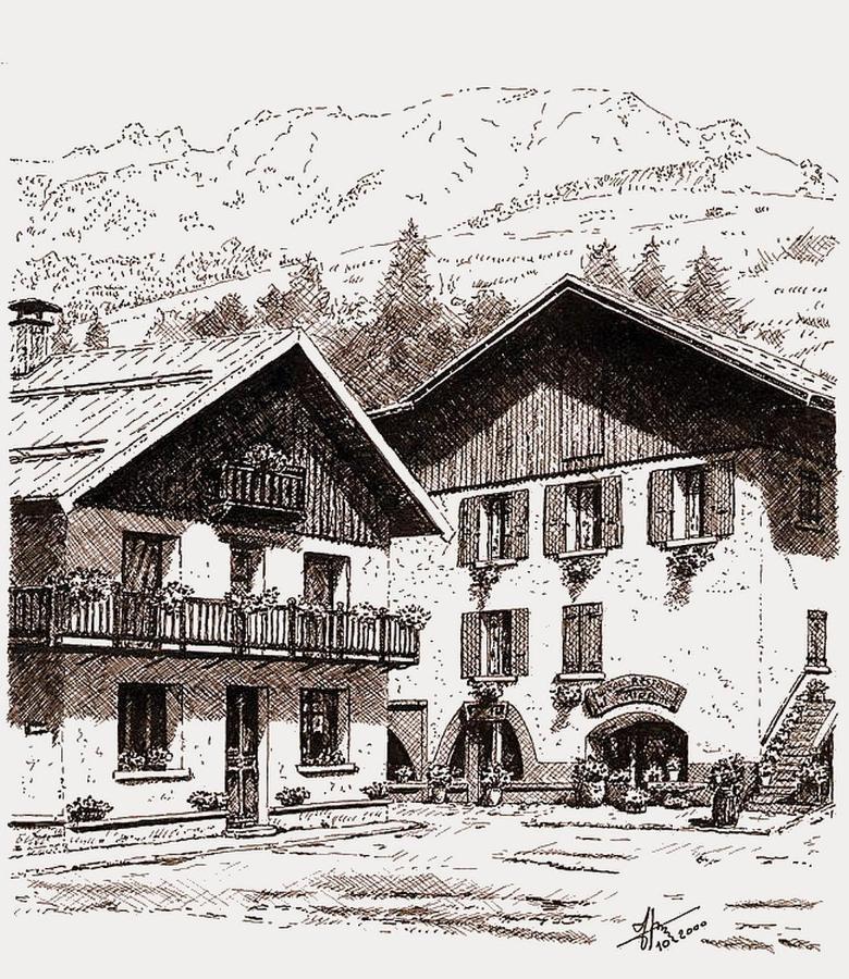 La Vieille Auberge Vars  Bagian luar foto